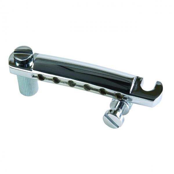 Gibson ( ギブソン ) PTTP-010 Stop Bar Tailpiece With Studs & Inserts Chrome 