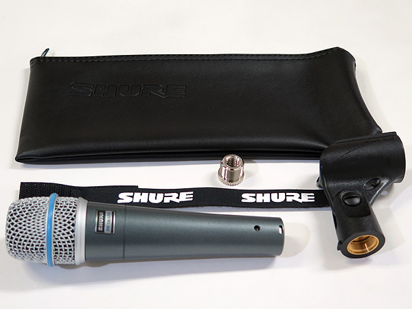 SHURE ( シュア ) BETA57A ◆ ダイナミックマイク スーパーカーディオイド 