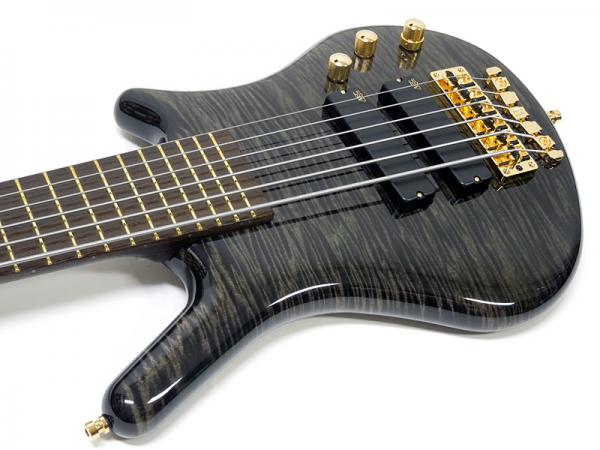 Warwick Custom Shop エレキベース ブラック Warwick Custom Shop Master Built Thumb Bass BO 4 # Solid