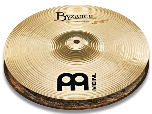 Meinl ( マイネル ) B14SH-B(PAIR)   Byzance Brilliant サーペントハイハット