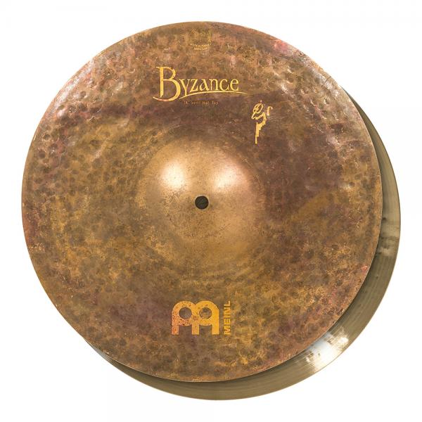 Meinl ( マイネル ) Byzance Vintage シリーズ ハイハットシンバル Benny Greb's シグネイチャーモデル 14" Sand Hat ペア B14SAH 