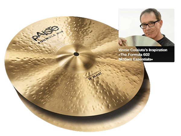 Paiste ( パイステ ) FORMULA 602 MODREN ESSENTIALS HI-HAT 14"(PAIR)  ハイハット