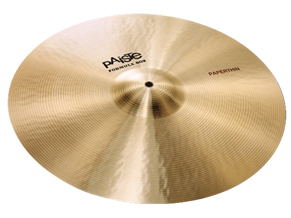 Paiste ( パイステ ) FORMULA 602 CLASSIC SOUNDS PAPERTHIN CRASH 16"  クラッシュ