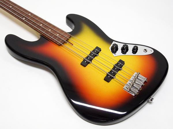 Vanzandt ヴァンザント JBV-R2 Fretles / '63 3-Tone Sunburst