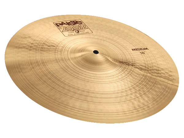 Paiste パイステ 2002 Medium Crash 18【ミディアム・クラッシュ シンバル 18インチ 】