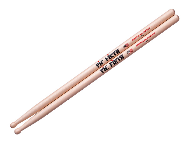 VIC FIRTH ( ヴィックファース ) VIC-3A [1BOX/6ペア]  VIC FIRTHスティック