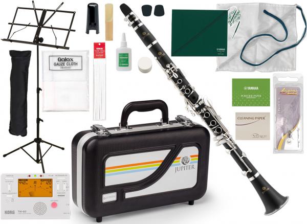 JUPITER  ( ジュピター ) JCL700S B♭ クラリネット ABS樹脂製 管楽器 本体 プラスチック Bb clarinet JCL-700S セット A　北海道 沖縄 離島不可