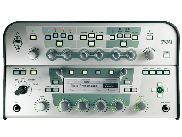 Kemper ケンパー HEAD ホワイト ◆ PROFILING AMPLIFIER ( プロファイラー・ヘッド )  ・パワーアンプ非搭載  在庫あります！ 正規輸入品です