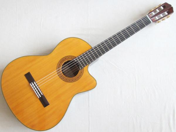 K.Yairi ( ケーヤイリ ) CE-3D 日本製 エレガット クラシックギター  カタログ外のディープボディモデル
