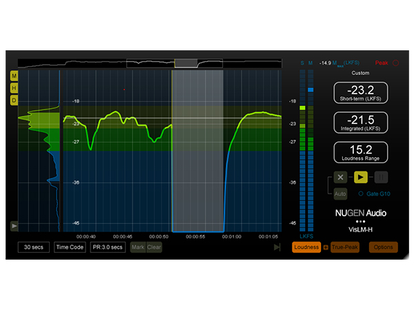 NuGen Audio ニュージェン オーディオ VisLM-H 2 Loudness Meter