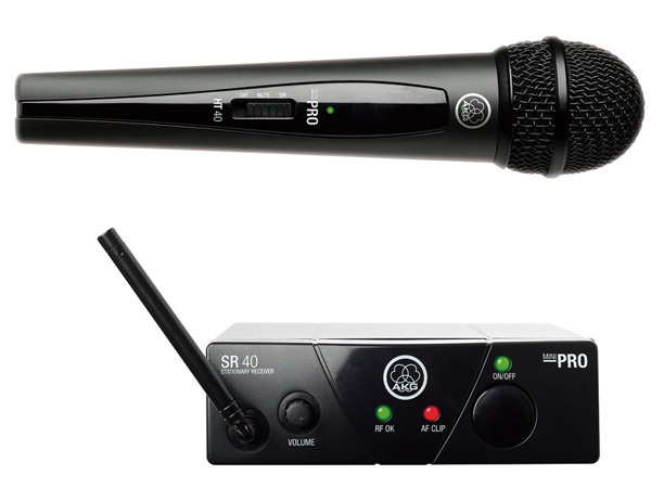 AKG エーケージー WMS40 PRO MINI VOCAL SET ( JP1：808.625MHz ) ◆ ワイヤレスシステム 1チャンネルモデル