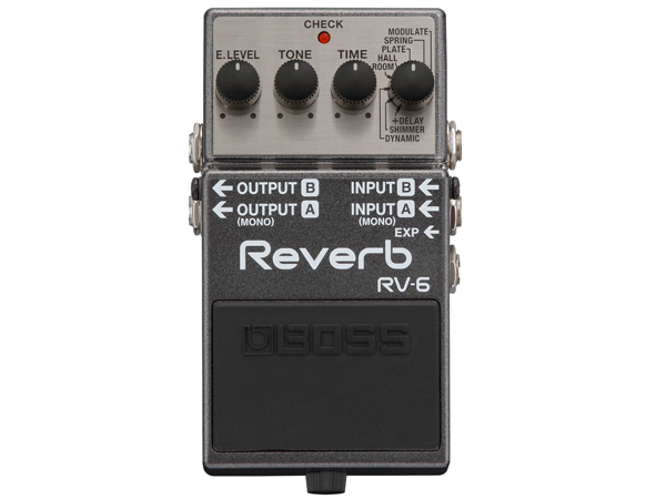 BOSS ( ボス ) RV-6 REVERB リバーブ コンパクトエフェクター  高音質 