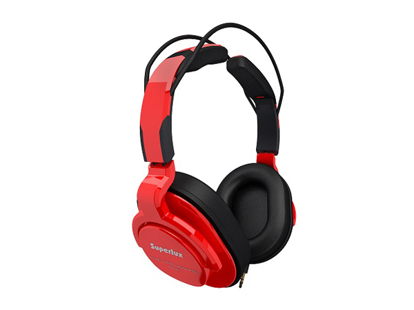 Superlux ( スーパーラックス ) HD661 RED ◆ 密閉ダイナミック型ヘッドホン