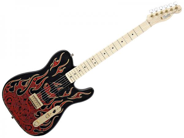 Fender ( フェンダー ) James Burton Standard Telecaster（Red Paisley Flames）【USA ジェームス・バートン テレキャスター  】