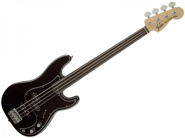 Fender ( フェンダー ) Tony Franklin Fretless Precision Bass Black【USA トニー・フランクリン フレットレス プレベ 】