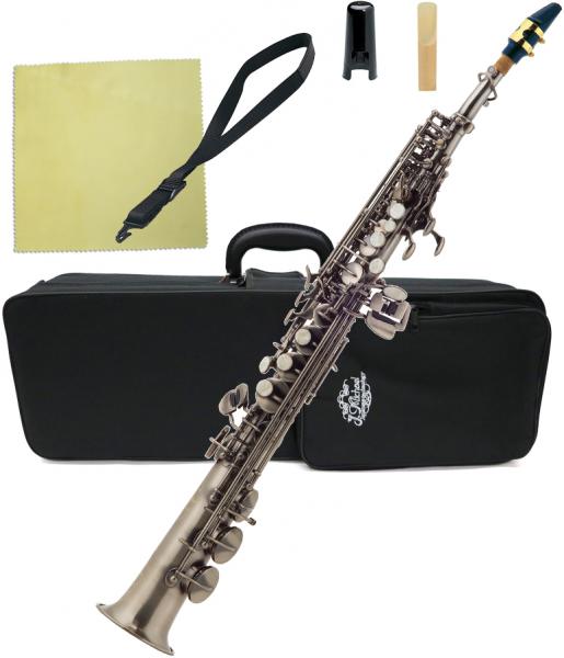 J Michael ( Jマイケル ) SP-820GM ソプラノサックス アウトレット 新品 ガンメタリック デタッチャブル ストレート soprano saxophone　北海道 沖縄 離島 代引き 同梱不可