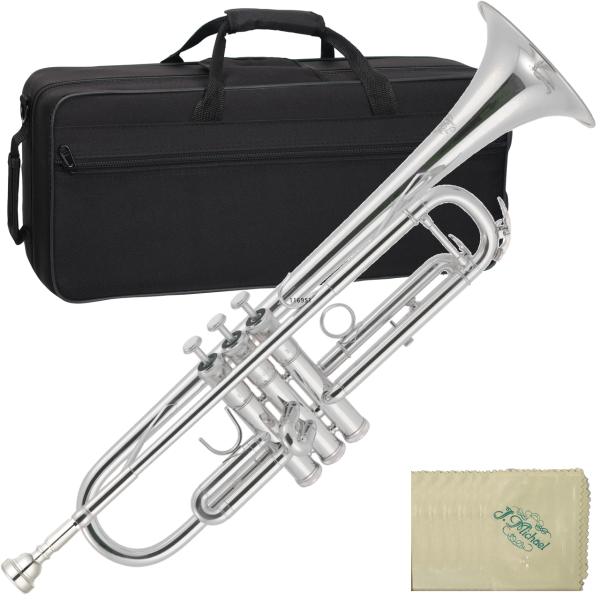 J Michael Jマイケル 3年保証 TR-300S トランペット B♭ 銀メッキ 新品アウトレット シルバー　以下対応不可 北海道 沖縄 離島 代引き 同梱