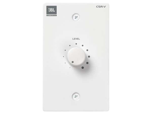 JBL ジェイビーエル CSR-V-WHT  ◆ JBL CSA Series用 壁取付パネル型リモートコントローラー