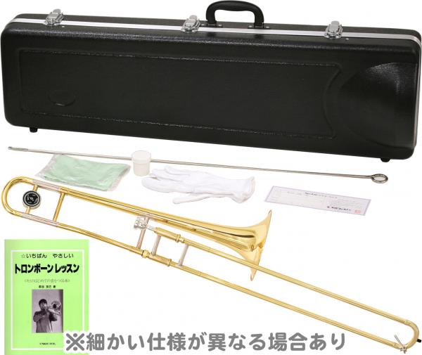 MAXTONE マックストーン トロンボーン TRB-30 細管 B♭ テナートロンボーン 管楽器 Tenor trombone 教本 セット　北海道 沖縄 離島不可