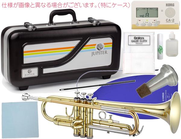 JUPITER  ( ジュピター ) JTR500 トランペット ラッカー ゴールド 管楽器 B♭ JTR-500 Trumpet セット A　北海道 沖縄 離島不可