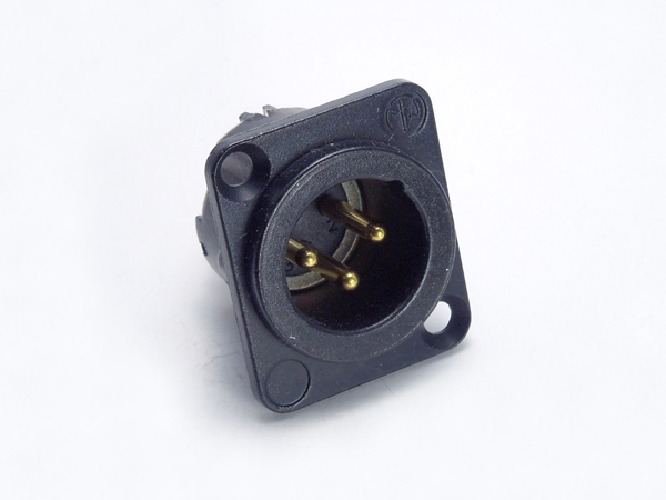 NEUTRIK ノイトリック NC3MD-LX ◆ 3ピン XLR レセプタクル (オス)