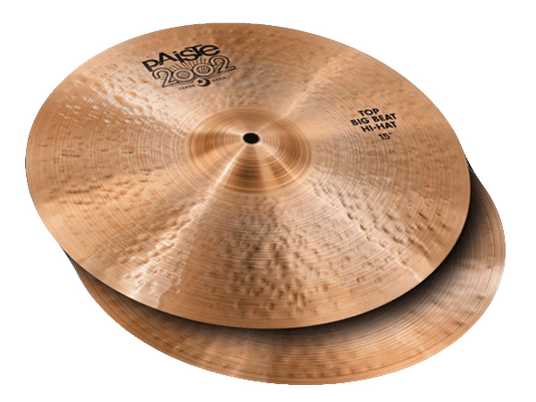 Paiste ( パイステ ) BIG BEAT HI-HATS 15"  (PAIR) 2002 Black Big Beat   ビッグビート