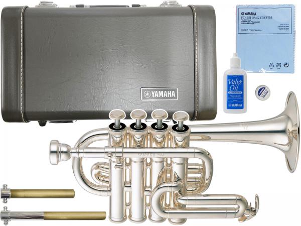 YAMAHA ( ヤマハ ) YTR-6810S ピッコロトランペット 正規品 銀メッキ 4ピストン 日本製 管楽器 シルバー piccolo trumpet　北海道 沖縄 離島不可