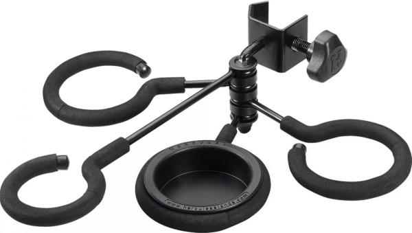Hercules ハーキュレス HA-100 ミュートホルダー 3連 スタンド用 アクセサリー 管楽器 金管楽器 スタンドホルダー HA100　北海道 沖縄 離島不可