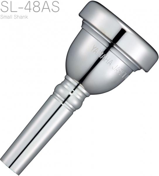YAMAHA ヤマハ SL-48AS ユーフォニアム トロンボーン マウスピース スモール 細管 銀メッキ small shank mouthpiece 48AS　北海道 沖縄 離島不可