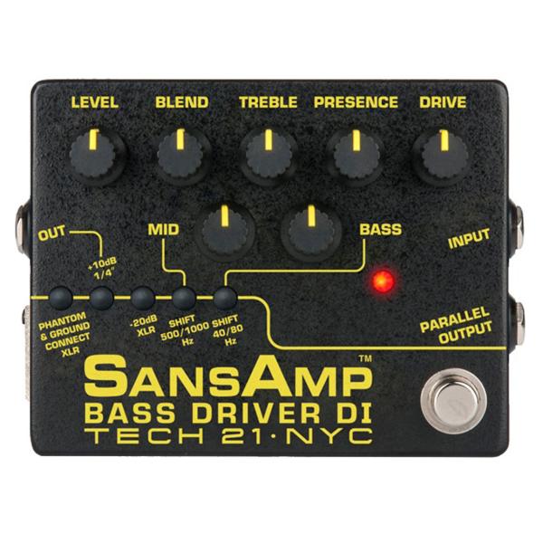 Tech21 テック21 SansAmp BASS DRIVER DI V2
