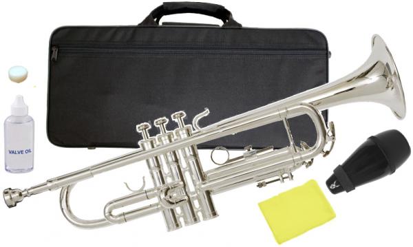 Kaerntner ケルントナー KTR-35 トランペット 銀メッキ 管楽器 B♭ Trumpets SV KTR35 ミュート セット C　北海道不可 沖縄不可 離島不可 代引き不可 同梱不可
