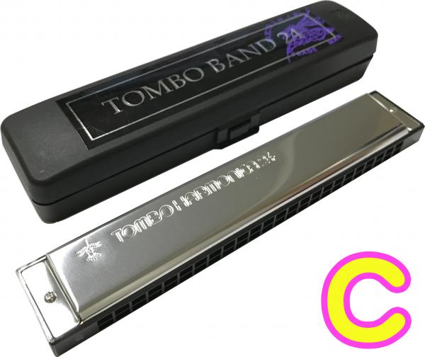 Tombo トンボ 3124 C調 複音ハーモニカ 24穴 トンボバンド24 No 3124 Tombo Band Tremoro Tune Harmonica 樹脂ボディ トレモロ 楽器 ワタナベ楽器店 Online Shop