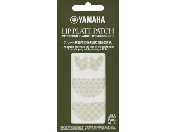 YAMAHA ( ヤマハ ) FLLP2 リッププレートパッチ 柄あり 12枚 セット フルート 演奏サポート 初心者 唇の滑り防止 リッププレート用 シール Lip Plate Patch