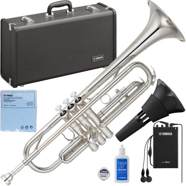 YAMAHA ( ヤマハ ) YTR-2330S トランペット 正規品 銀メッキ シルバー 管楽器 B♭Trumpet YTR-2330S-01 セット F　北海道 沖縄 離島不可