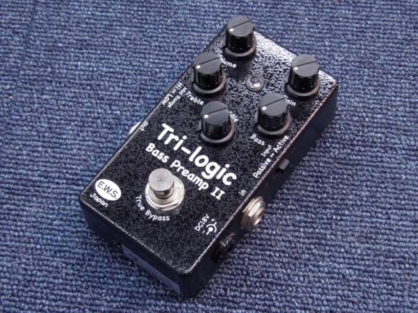 E.W.S. Tri-logic Bass Preamp II < Used / 中古品 > 18VACアダプタ付