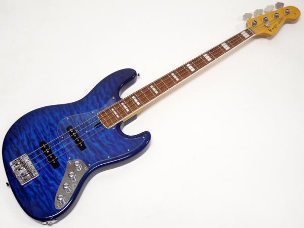 K.Nyui Custom Guitars KNJB AC Quilt Maple Top / Trans Blue #KN1091  