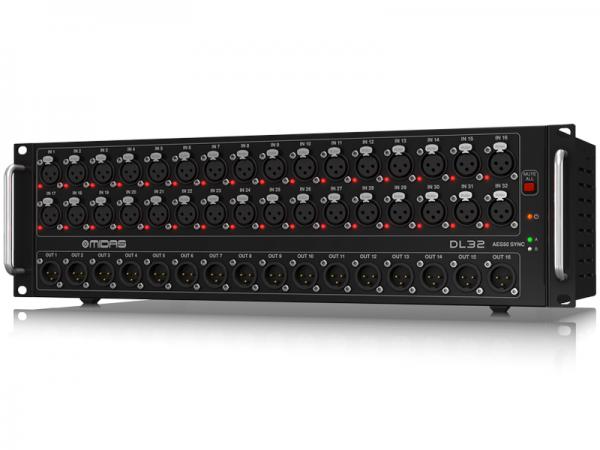 MIDAS マイダス DL32 Stage Box ◆  32入力 16出力 ステージボックス  I/O インターフェース