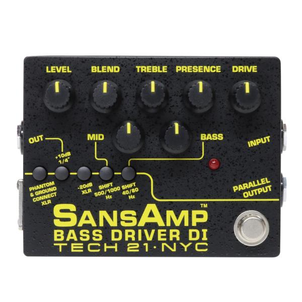 Tech21 ( テック21 ) SansAmp BASS DRIVER DI Ver.II  サンズアンプ ベースドライバー  ベース プリアンプ DI