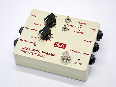TRIAL トライアル DUAL INPUT PREAMP PROFFESIONAL