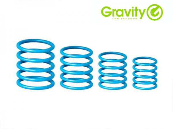 Gravity グラビティー GRP5555 BLU1　スカイブルー (Deep Sky Blue) ◆ Gravityスタンド用 ユニバーサルリングパック スカイブルー