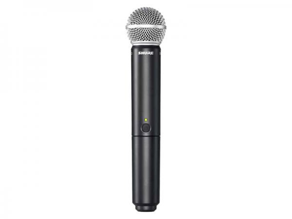 SHURE シュア BLX2/SM58 ◆ BLXハンドヘルド型送信機 ダイナミック型カーディオイド マイクロホンカプセル搭載 BLX2/SM58-JB