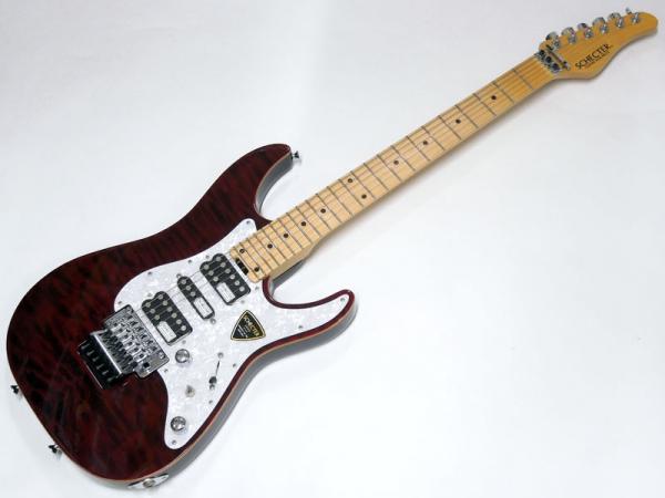 SCHECTER シェクター SD-2-24-AL / See-Thru Red / Maple Fingerboard 