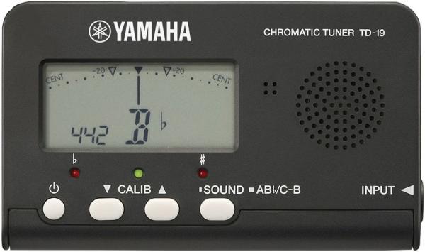 YAMAHA ( ヤマハ ) TD-19BK クロマチックチューナー ブラック 楽器 吹奏楽 ブラスバンド オーケストラ 音合わせ チューニング chromatic tuner　北海道 沖縄 離島不可