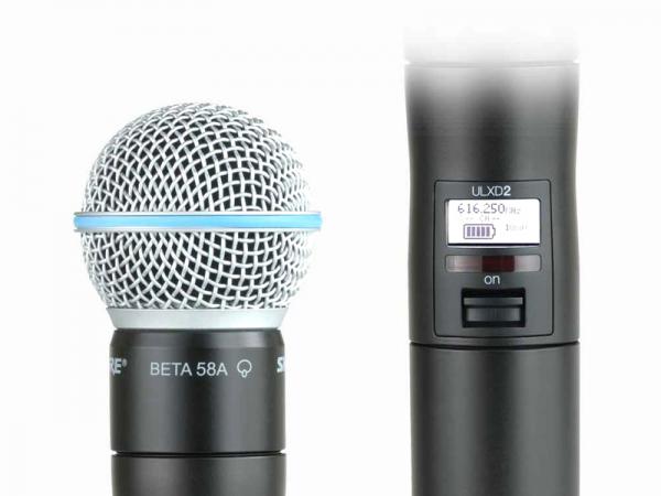SHURE ( シュア ) ULXD2/B58-JB【B帯】◇ BETA58A ULXD2-ハンドヘルド