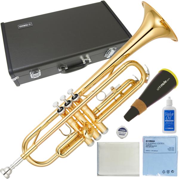 YAMAHA ( ヤマハ ) YTR-2330 トランペット ラッカー 管楽器 B♭ Trumpets gold シーミュート セット A　北海道 沖縄 離島不可