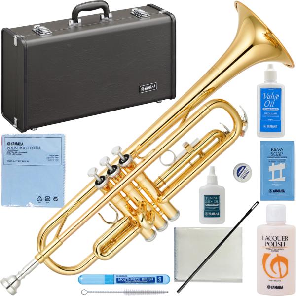 YAMAHA ヤマハ 5年保証サービス対象 YTR-2330 トランペット ラッカー ゴールド 管楽器 B♭ Trumpet セットA　以下対応不可 北海道 沖縄 離島 代引き