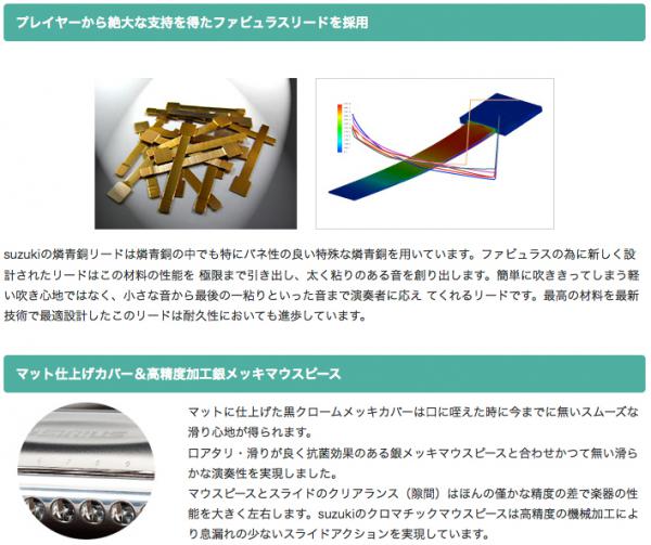 SUZUKI ( スズキ ) S-56S シリウス SIRIUS クロマチックハーモニカ