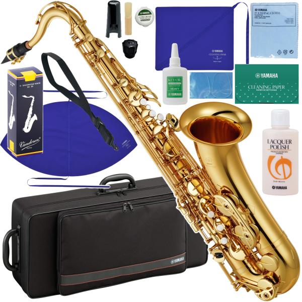 YAMAHA ヤマハ 5年保証サポート対象 YTS-380 テナーサックス ラッカー ゴールド セットF　以下は対応不可 北海道 沖縄 離島 代引き