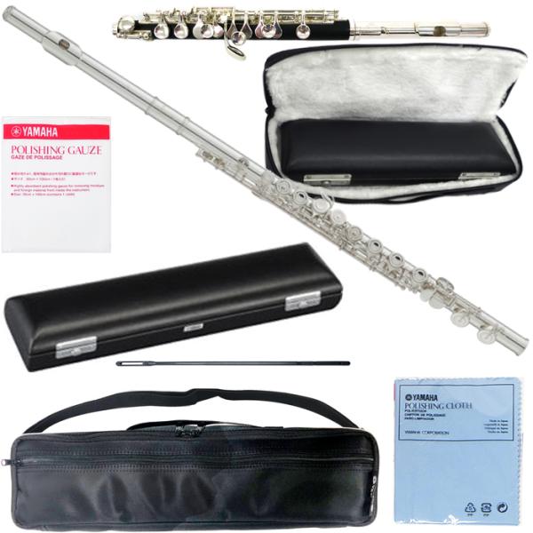 YAMAHA ヤマハ 5年保証サポート対象 YFL-212 フルート Eメカニズム 銀メッキ 管楽器 flute Jマイケル ピッコロ PC-400 セット　北海道 沖縄 離島不可