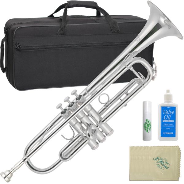 J Michael ( Jマイケル ) TR-300S トランペット 銀メッキ 新品 アウトレット 管楽器 シルバー  B♭  Trumpet セット H　北海道不可 沖縄不可 離島不可 代引き不可 同梱不可